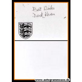 Autograph Fussball | England | Derek KEVAN