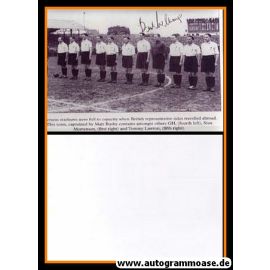 Mannschaftsbild Fussball | England | 1950er + AG Bert WILLIAMS