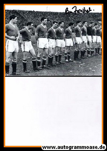 Mannschaftsfoto Fussball | Manchester United | 1950er + AG Bill FOULKES