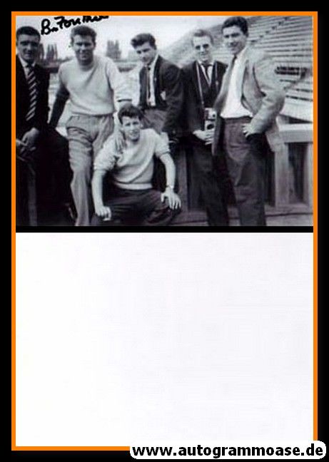 Autogramm Fussball | Manchester United | 1950er Foto | Bill FOULKES (Gruppenbild) 2