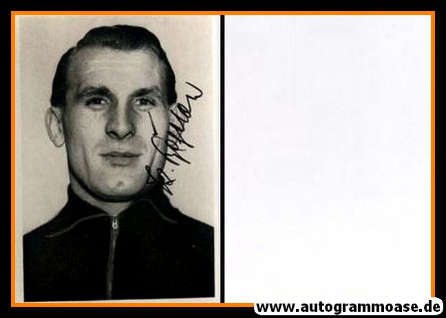 Autogramm Fussball | VfB Stuttgart | 1950er Foto | Karl BÖGELEIN (Portrait SW)