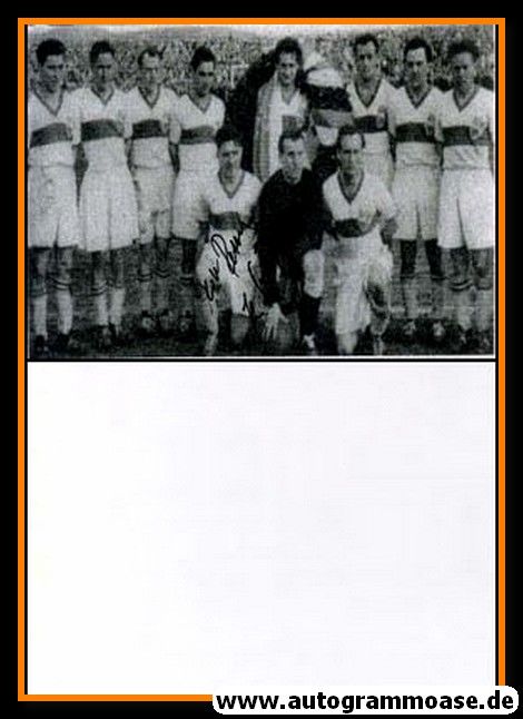Mannschaftsfoto Fussball | VfB Stuttgart | 1952 + 2 AG (BÖGELEIN + RETTER) Südmeister 1
