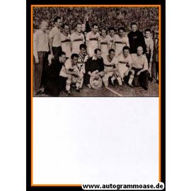 Mannschaftsfoto Fussball | VfB Stuttgart | 1950 + AG Erich RETTER (Meisterschale) 2