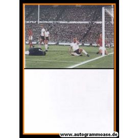 Autogramm Fussball | DFB | 1966 WM Foto | Wolfgang WEBER (Spielszene England) 2