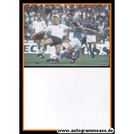 Autogramm Fussball | Italien | 1990er Foto | Giuseppe BERGOMI (Spielszene DFB) 2