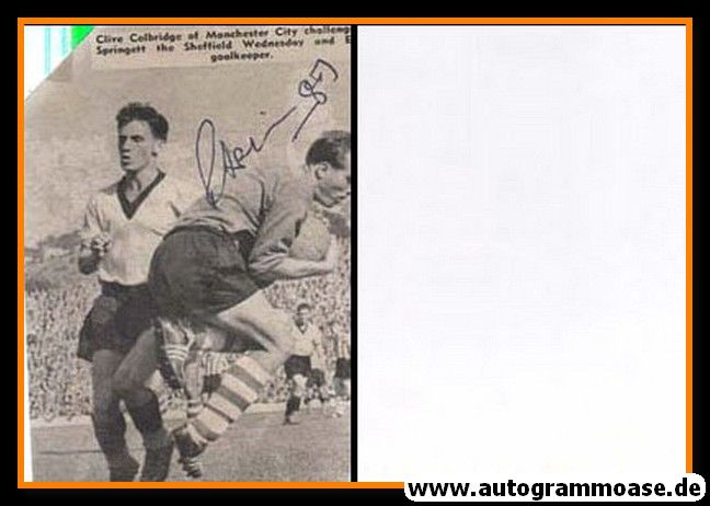 Autogramm Fussball | Sheffield Wednesday | 1950er | Ron SPRINGETT (Spielszene SW)