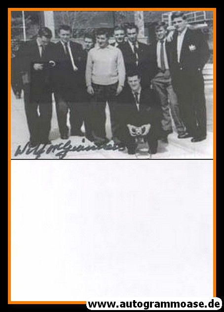 Autogramm Fussball | Manchester United | 1950er Foto | Wilf McGUINESS (Gruppenbild) 3
