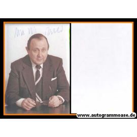 Autogramm Politik | FDP | Hans-Dietrich GENSCHER | 1980er Foto (Portrait Color)