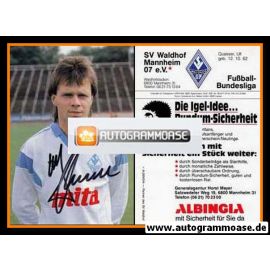 Autogramm Fussball | SV Waldhof Mannheim | 1988 | Ulf QUAISSER
