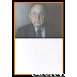 Autogramm Politik | FDP | Hans-Dietrich GENSCHER | 1990er Foto (Portrait Color) 1