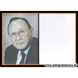 Autogramm Politik | FDP | Hans-Dietrich GENSCHER | 1990er Foto (Portrait Color) 2