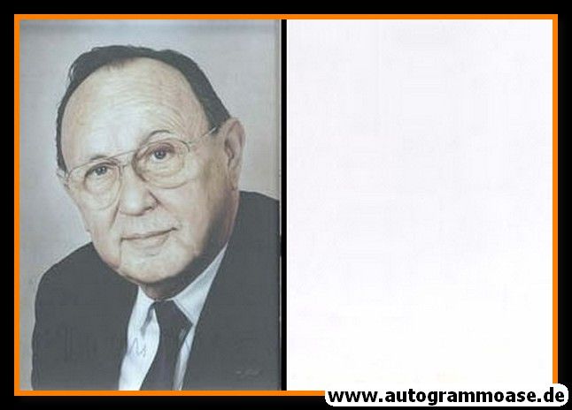 Autogramm Politik | FDP | Hans-Dietrich GENSCHER | 1990er Foto (Portrait Color) 2