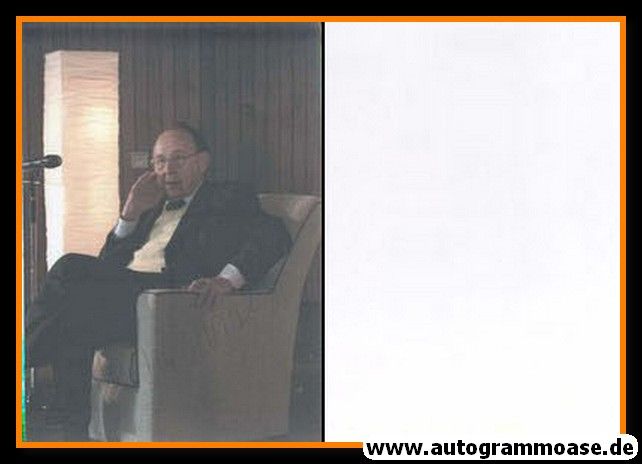 Autogramm Politik | FDP | Hans-Dietrich GENSCHER | 2000er Foto (Portrait Color)