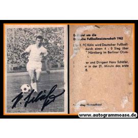 Autogramm Fussball | 1. FC Köln | 1962 Sabi | Hans SCHÄFER (WS-Verlag) Spielszene