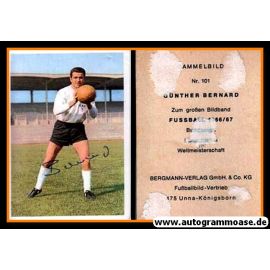 Autogramm Fussball | SV Werder Bremen | 1966 | Günter BERNARD (Bergmann 101)