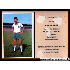 Autogramm Fussball | SV Werder Bremen | 1966 | Max LORENZ (Bergmann 106)