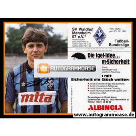 Autogramm Fussball | SV Waldhof Mannheim | 1988 | Martin TRIEB