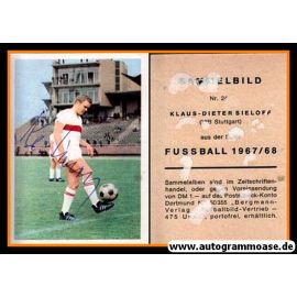Autogramm Fussball | VfB Stuttgart | 1967 | Klaus-Dieter SIELOFF (Bergmann 245)