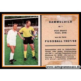 Autogramm Fussball | Borussia Dortmund | 1967 | Wolfgang PAUL (Bergmann 001)