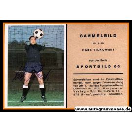 Autogramm Fussball | Borussia Dortmund | 1968 | Hans TILKOWSKI (Bergmann A099)