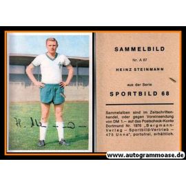 Autogramm Fussball | SV Werder Bremen | 1968 | Heinz STEINMANN (Bergmann A087)