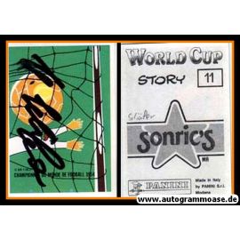 Autogramm Fussball | DFB | 1990 WM Panini | Hans SCHÄFER (011)