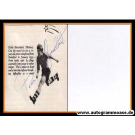 Autogramm Fussball | Wolverhampton Wanderers | 1950er | Peter BROADBENT (Portrait SW)