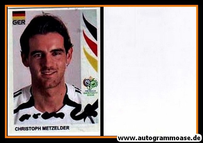 Autogramm Fussball | DFB | 2006 WM Foto | Christoph METZELDER (Portrait Color)