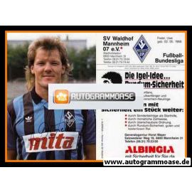 Autogramm Fussball | SV Waldhof Mannheim | 1989 | Uwe FREILER