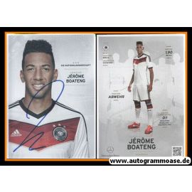 Autogramm Fussball | DFB | 2014 Adidas | Jerome BOATENG (3 Sterne)