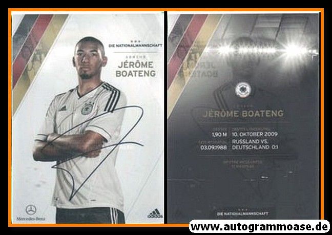 Autogramm Fussball | DFB | 2012 Adidas | Jerome BOATENG