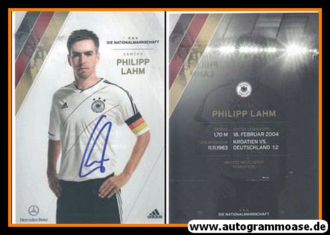 Autogramm Fussball | DFB | 2012 Adidas | Philipp LAHM