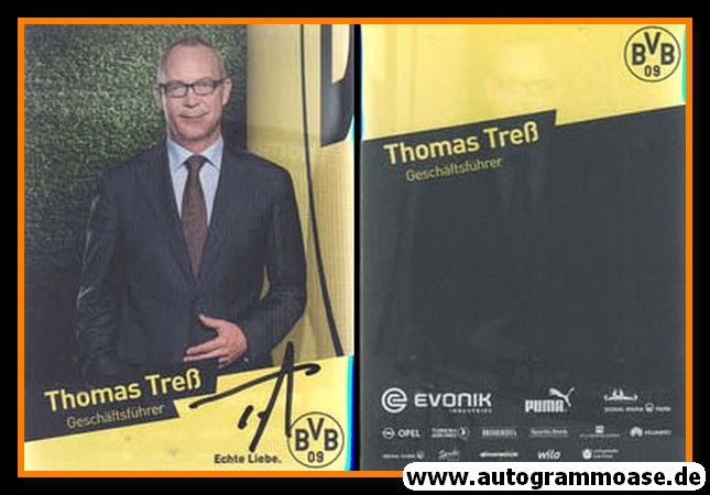 Autogramm Fussball | Borussia Dortmund | 2014 | Thomas TRESS