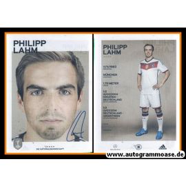 Autogramm Fussball | DFB | 2014 Adidas | Philipp LAHM (4 Sterne)