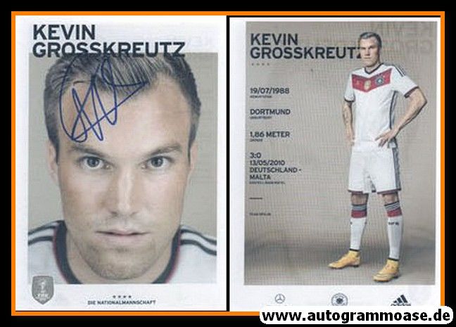 Autogramm Fussball | DFB | 2014 Adidas | Kevin GROSSKREUTZ (4 Sterne)