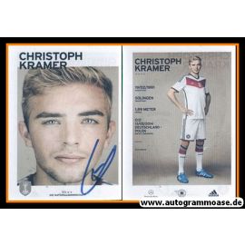 Autogramm Fussball | DFB | 2014 Adidas | Christoph KRAMER (4 Sterne)