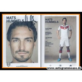 Autogramm Fussball | DFB | 2014 Adidas | Mats HUMMELS (4 Sterne)