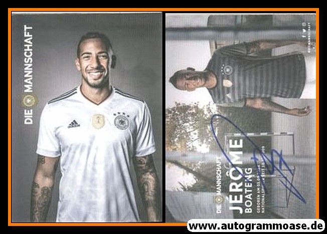 Autogramm Fussball | DFB | 2017 Adidas | Jerome BOATENG