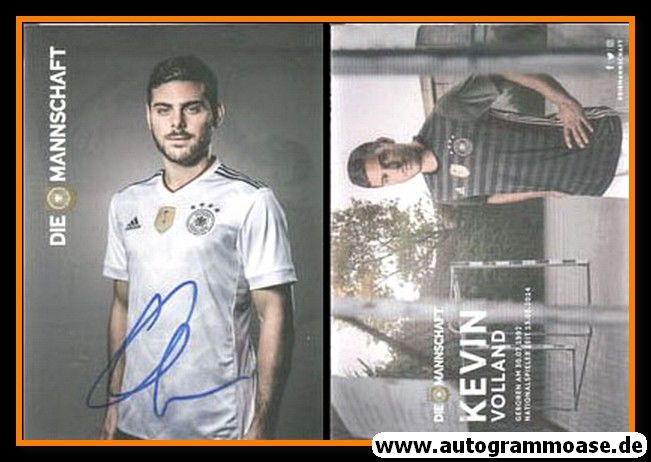 Autogramm Fussball | DFB | 2017 Adidas | Kevin VOLLAND