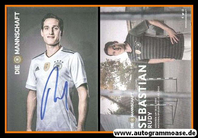Autogramm Fussball | DFB | 2017 Adidas | Sebastian RUDY