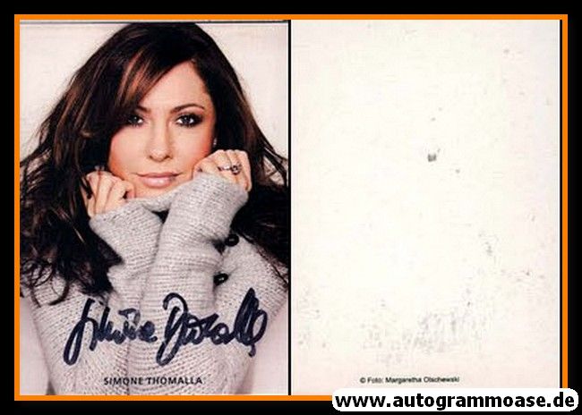 Autogramm Schauspieler | Simone THOMALLA | 2000er (Portrait Color) Olschewski