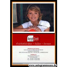 Autogramm Schauspieler | Uschi GLAS | 2000er (Portrait Color) Brotzeit 1