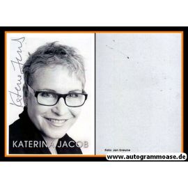 Autogramm Schauspieler | Katerina JACOB | 2000er (Portrait SW) Greune