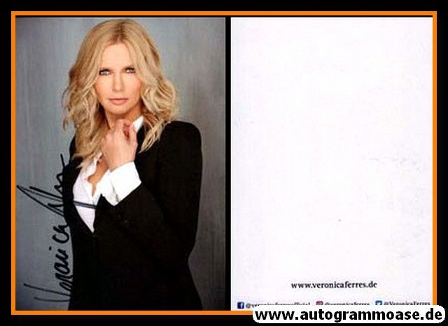 Autogramm Schauspieler | Veronica FERRES | 2010er (Portrait Color)