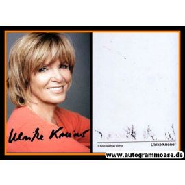 Autogramm Schauspieler | Ulrike KRIENER | 2000er (Portrait Color) Bothor