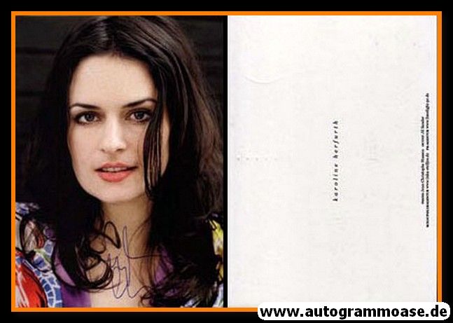 Autogramm Schauspieler | Angela ASCHER | 2000er (Portrait Color) Baumann