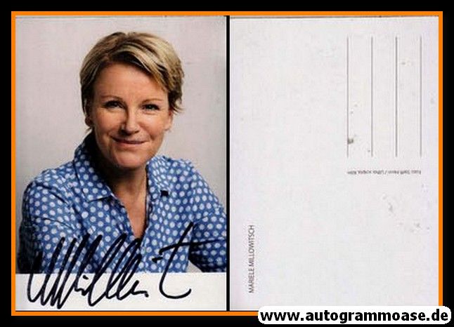 Autogramm Schauspieler | Mariele MILLOWITSCH | 2000er (Portrait Color) Henn