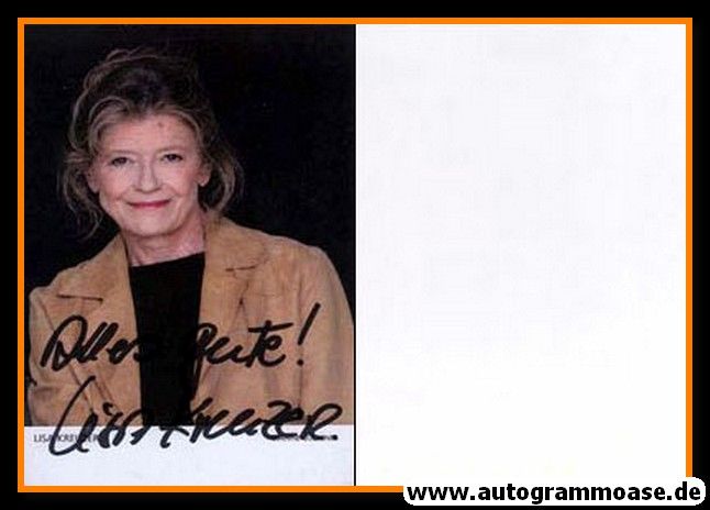 Autogramm Schauspieler | Lisa KREUZER | 2010er (Portrait Color)