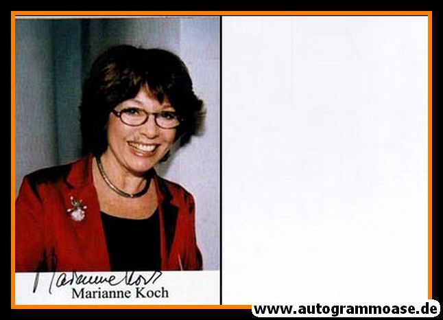 Autogramm Schauspieler | Marianne KOCH | 2000er (Portrait Color)