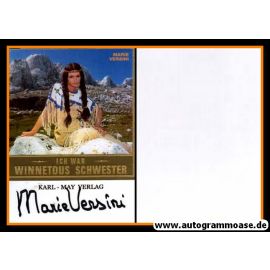 Autogramm Film (FR) | Marie VERSINI | 2003 Foto "Winnetous Schwester" (Portrait Color)